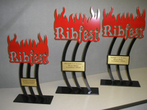 Ribfest triphies