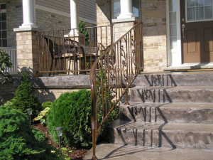 broun powder coated