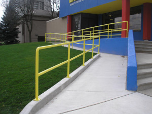 pipe handrail