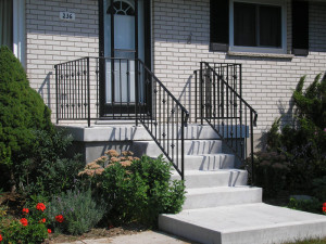 double collar railing
