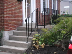 short stop porch railing